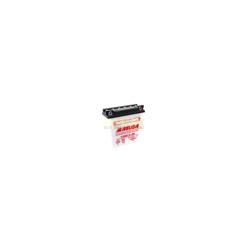 BATERIA C/ACIDO MASUDA 12N5.5-3B BAT-6801-006