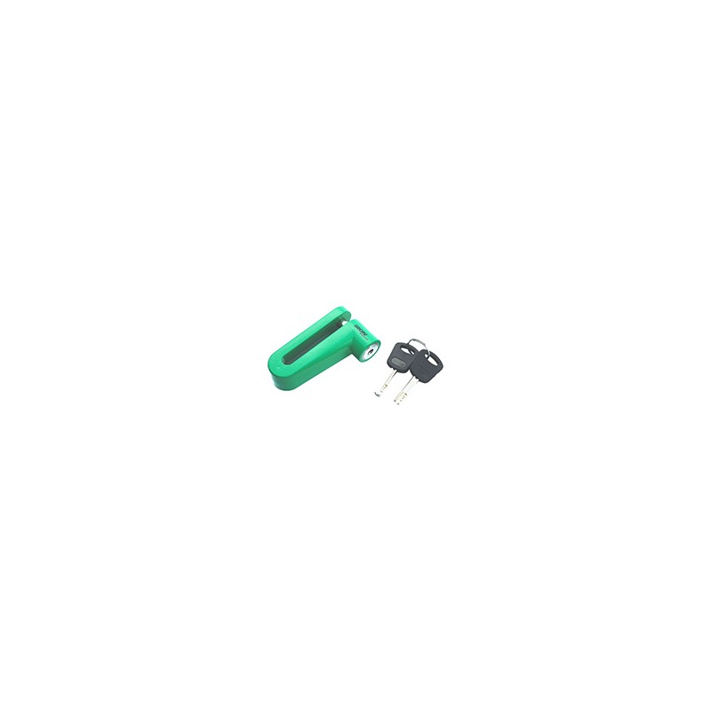 CANDADO SEGURIDAD ANTIRROBO MOTO NEON VERDE