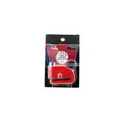 CANDADO SEGURIDAD NEON NAR ALARMA DISCO FRENO5.5MM