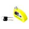 CANDADO SEGURIDAD NEON VDE ALARMA DISCO FRENO5.5MM
