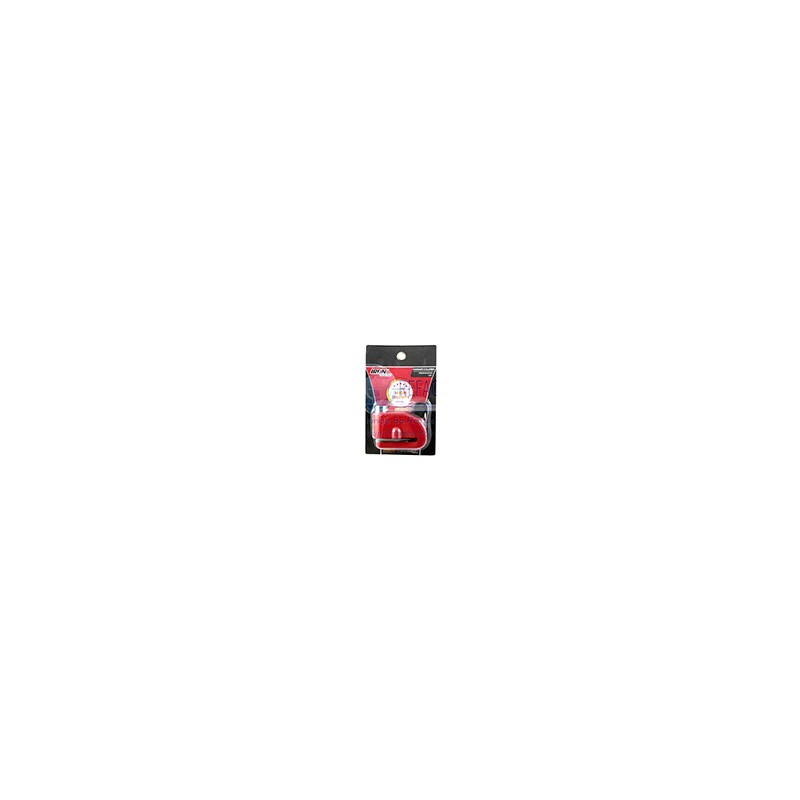 CANDADO SEGURIDAD ROJO ALARMA DISCO FRENO5.5MM