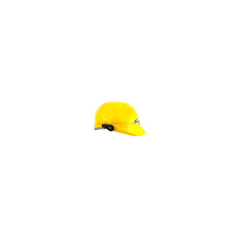 CASCO 1/2 CACHUCHA ABS CALIDAD ISO AMARILLO