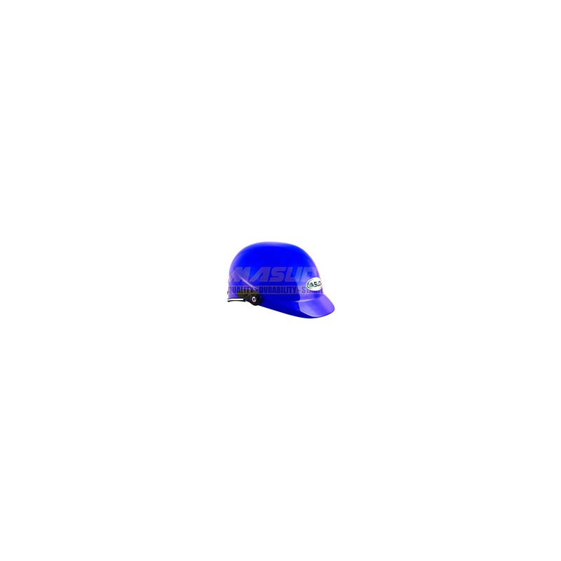 CASCO 1/2 CACHUCHA ABS CALIDAD ISO AZUL