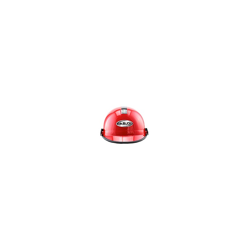 CASCO 1/2 CACHUCHA ABS CALIDAD ISO ROJO
