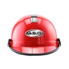 CASCO 1/2 CACHUCHA ABS CALIDAD ISO ROJO
