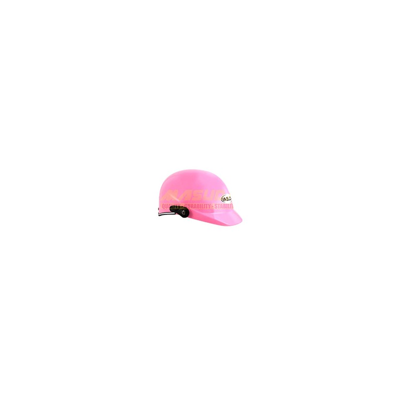 CASCO 1/2 CACHUCHA ABS CALIDAD ISO ROSA