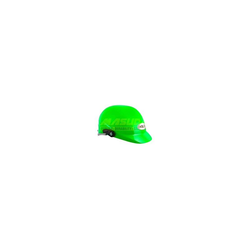 CASCO 1/2 CACHUCHA ABS CALIDAD ISO VERDE
