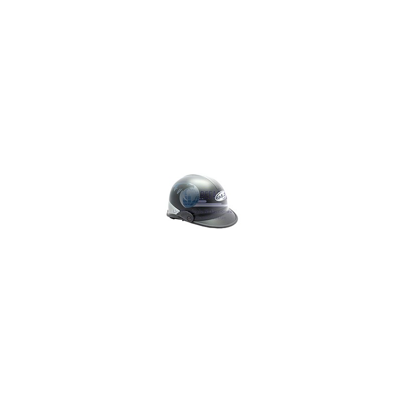CASCO 1/2 CACHUCHA NEGRO MATE M-LMSD-300-NM