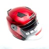 CASCO 3/4 DOBLE MICA MOD. EUROPEO ROJO M