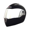 CASCO ABATIBLE DOBLE MICA NEGRO MATE (S)