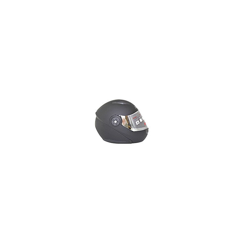 CASCO ABATIBLE DOBLE MICA NEGRO MATE(L)