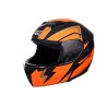 CASCO ABATIBLE DOT ROJO MATE RELAMPAGO L