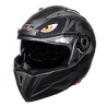 CASCO ABATIBLE IR105 DOT OJO NEGRO/GRIS M