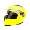 CASCO ABATIBLE IRON RACING DOT LISO VERDE T.M