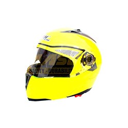 CASCO ABATIBLE IRON RACING DOT LISO VERDE T.XXL