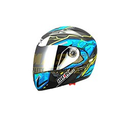 CASCO ABATIBLE IRON RACING IR-105 DOBLE MICA DOT T