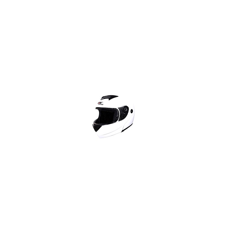 CASCO ABATIBLE IRON RACING IR108 DOT BLANCO L
