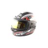 CASCO CERRADO NEGRO DOBLE MICA M-L