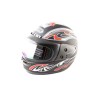 CASCO CERRADO NEGRO MATE DOBLE MICA M-L