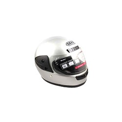 CASCO CERRADO PLATA M-L