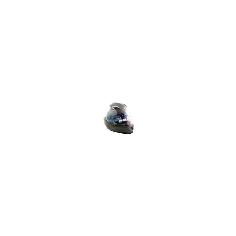 CASCO CERRADO TITANIUM MATE DORADO M