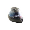 CASCO CERRADO TITANIUM MATE DORADO M