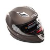 CASCO CERRADO TITANIUM MATE DORADO XL