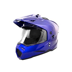 CASCO CROSS IRON RACING IR-90 AZUL (XL)