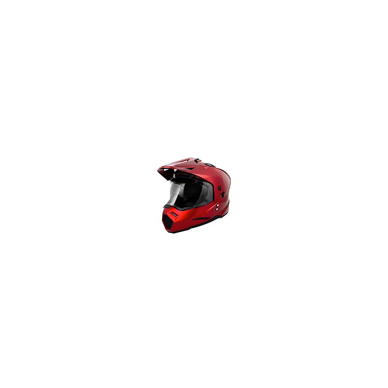 CASCO CROSS IRON RACING IR-90 ROJO (L)