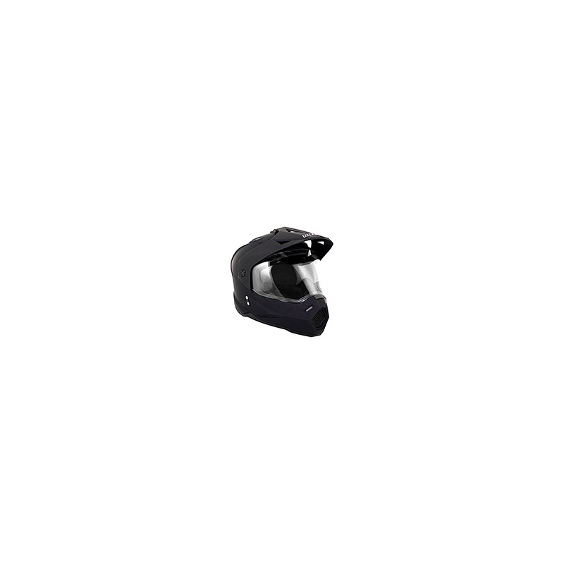 CASCO CROSS IRON RACING IR-92 NEGRO MATE (M)