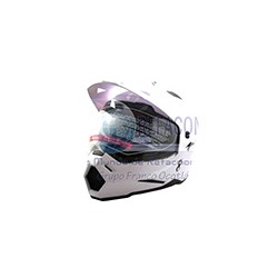 CASCO CROSS IRON RACING IR-93 BLANCO (L)