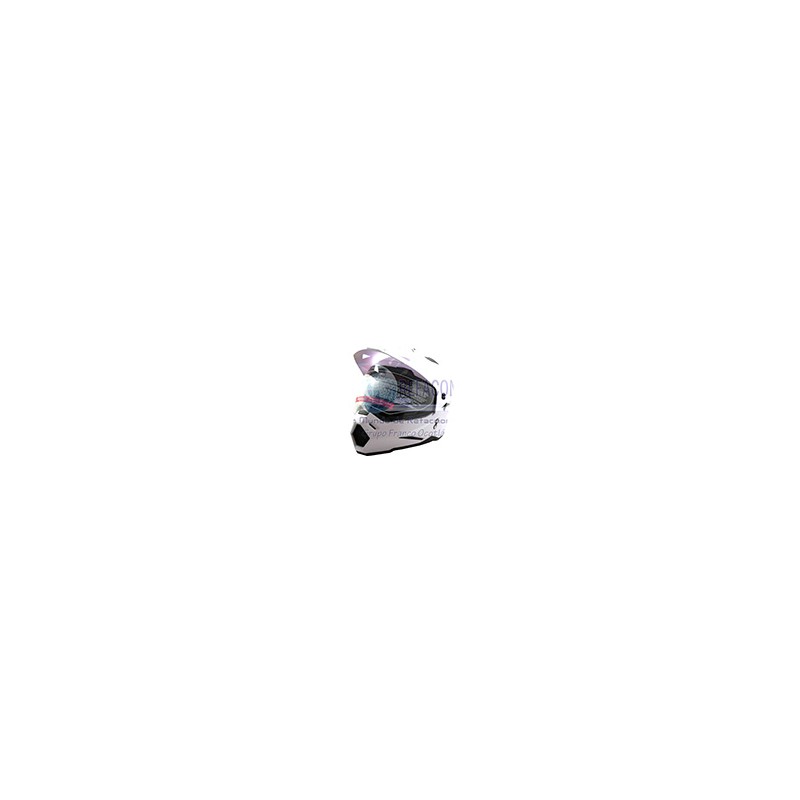 CASCO CROSS IRON RACING IR-93 BLANCO (L)