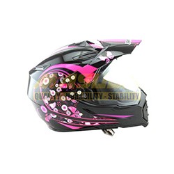 CASCO CROSS IRON RACING K13 ROSA (M)