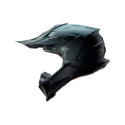 CASCO CROSS NEGRO MATE (L)