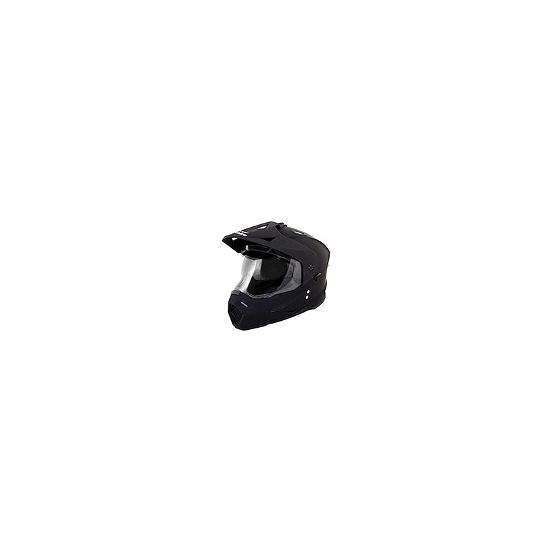 CASCO CROSS NEGRO MATE (M)