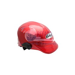 CASCO MEDIO ROJO M-L MSD-301-R