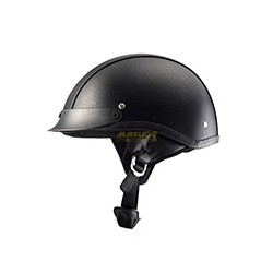 CASCO P/MOTO CHOPER DOT IR-150 CON FORRO NEGRO L