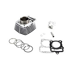 CILINDRO COMP (KIT) PLATA CGL125 TOO