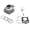 CILINDRO COMP (KIT) PLATA CGL125 TOO