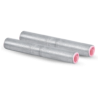 CONECTOR P/CABLE EMPALME CAL 25-19 TRANSP/BLANCO