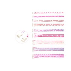 CONECTOR P/CABLE TOPE 1.25 PURPURA