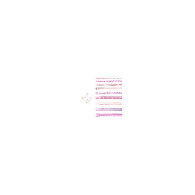 CONECTOR P/CABLE TOPE 1.25 PURPURA
