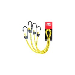 CORDON BUNGEE REFLEJANTE 1.00M*10MM 2PZAS AMARILLA
