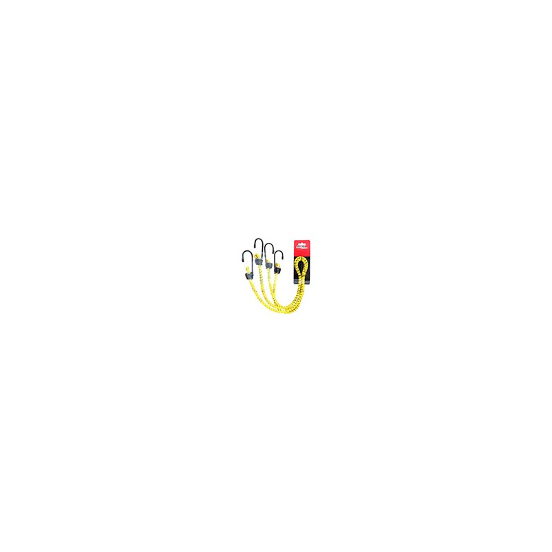 CORDON BUNGEE REFLEJANTE 1.00M*10MM 2PZAS AMARILLA