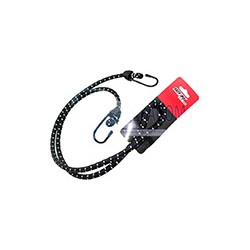 CORDON BUNGEE REFLEJANTE 1.50M*10MM NEGRO