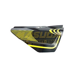 CUBIERTA LATERAL DERECHA NEGRO/AMARILLO FT150S