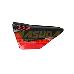 CUBIERTA LATERAL DERECHA NEGRO/ROJO FT150S