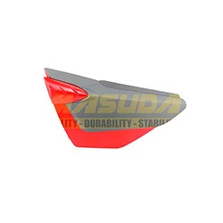 CUBIERTA LATERAL IZQUIERDA ROJO/NEGRO FT125 SPORT