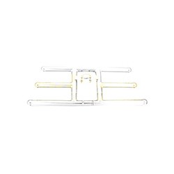 DEFENSA TUBO METALICO ACROMADO MSD005 CG125/FT125
