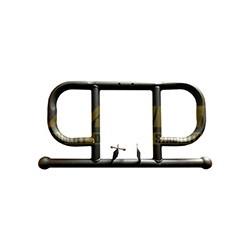DEFENSA TUBO METALICO NEGRO CG125 FT125